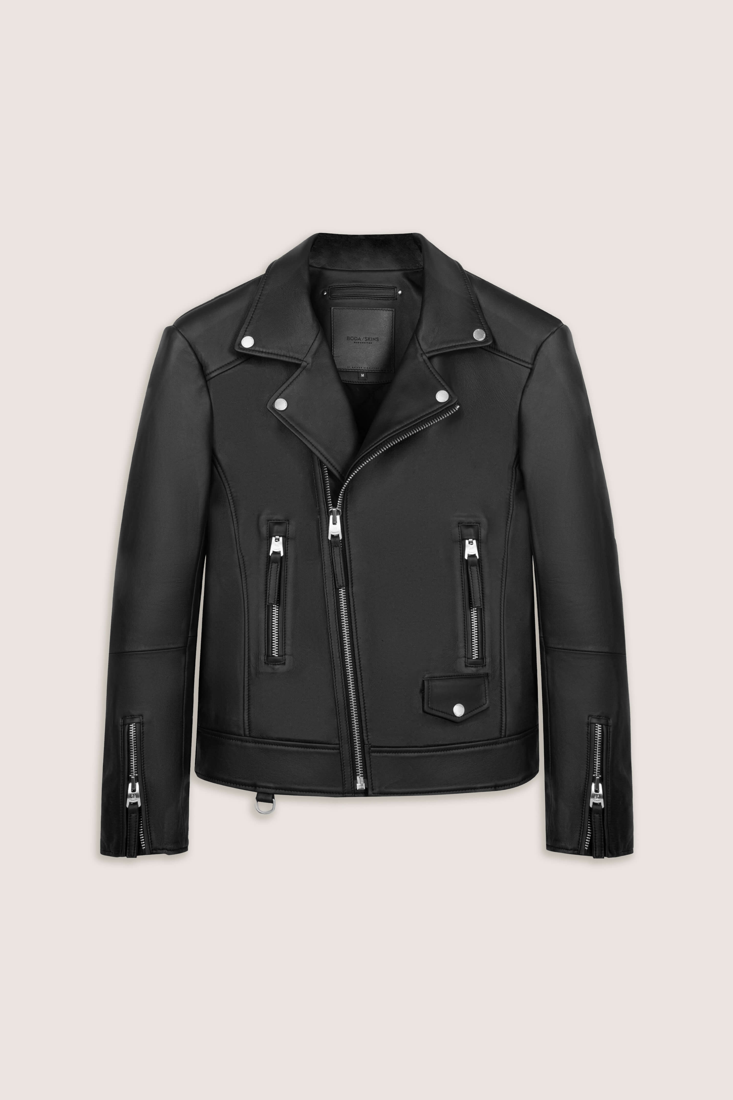 Boda Skins Leather Motorcycle Jacket