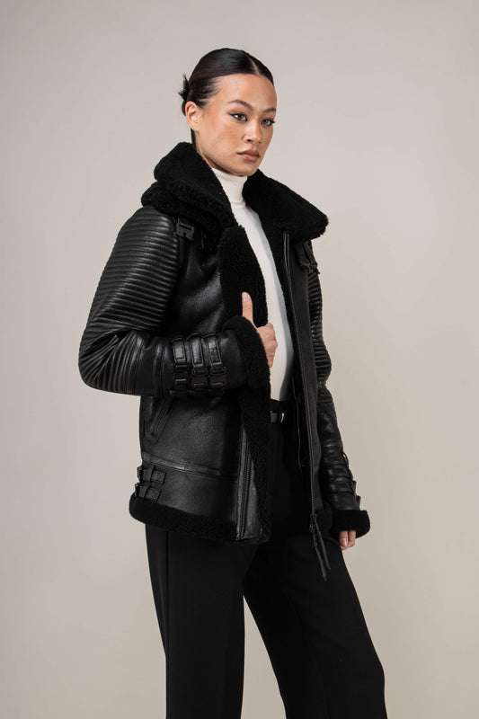 Warrior 3.0 Shearling Jacket (Woman)