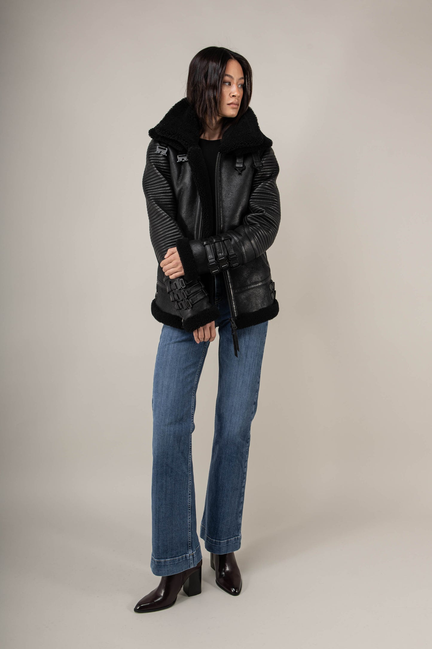 Warrior 3.0 Shearling Jacket (Woman)