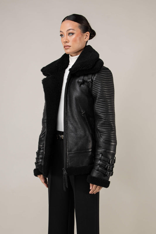 Warrior 3.0 Shearling Jacket (Woman)