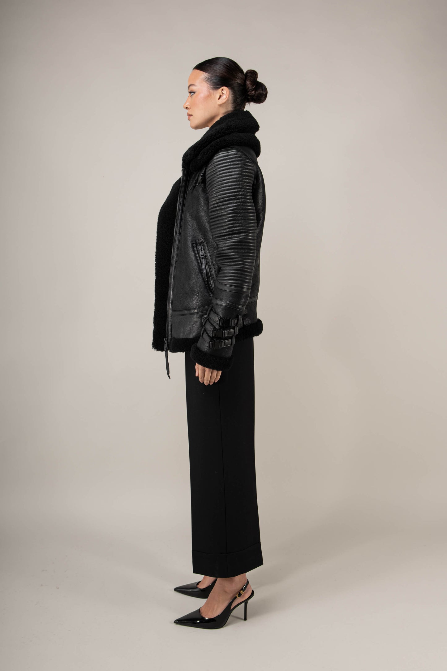 Warrior 3.0 Shearling Jacket (Woman)