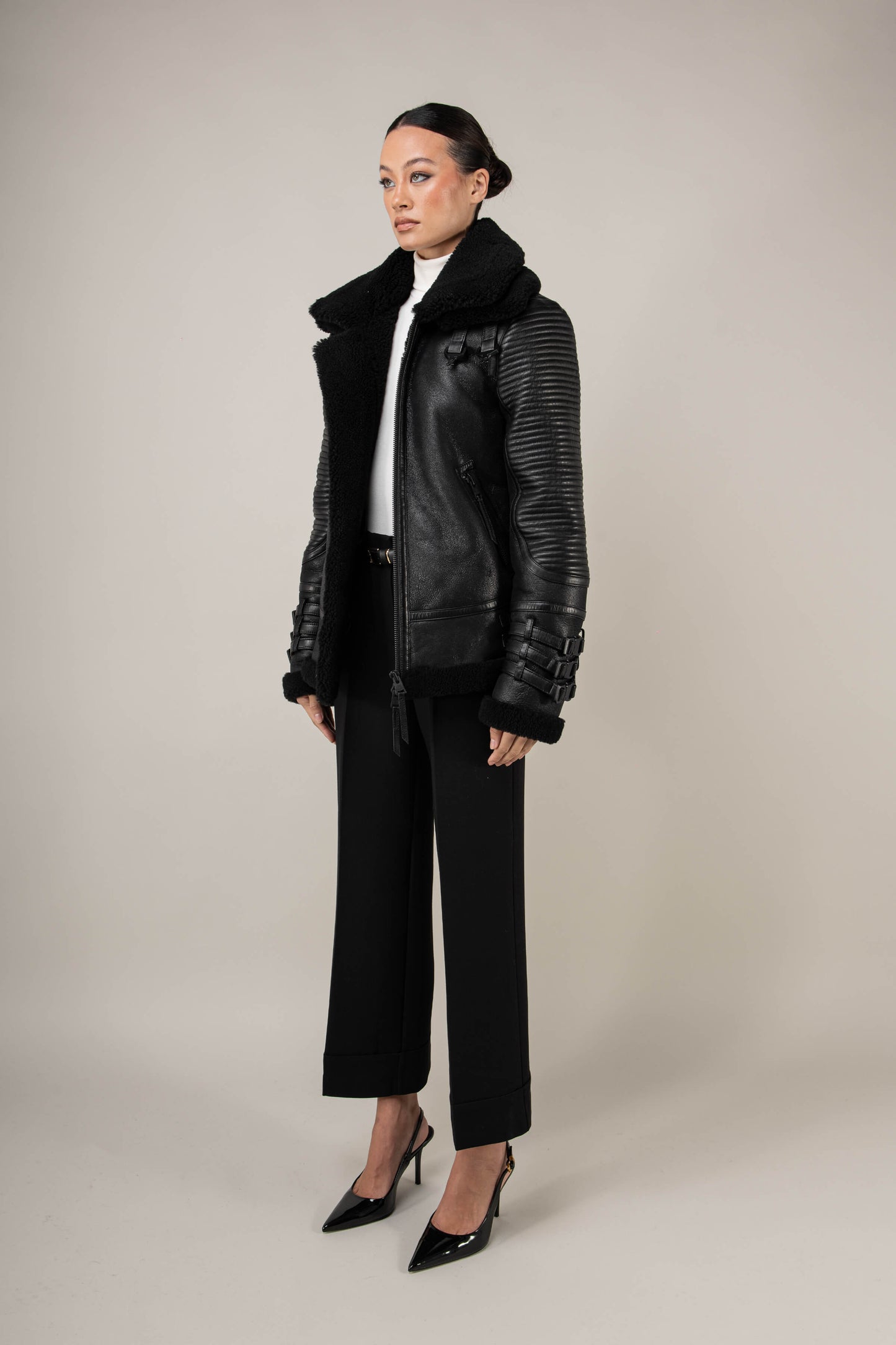 Warrior 3.0 Shearling Jacket (Woman)