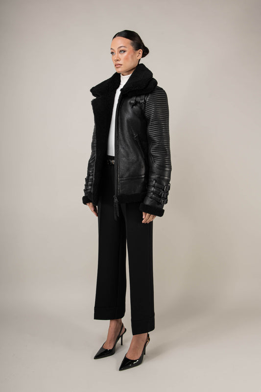 Warrior 3.0 Shearling Jacket (Woman)